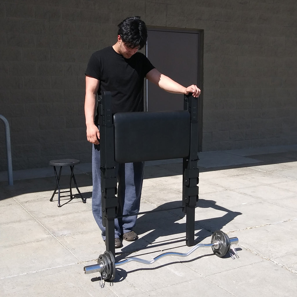 PCX-12 Foldable Preacher Curl Bench