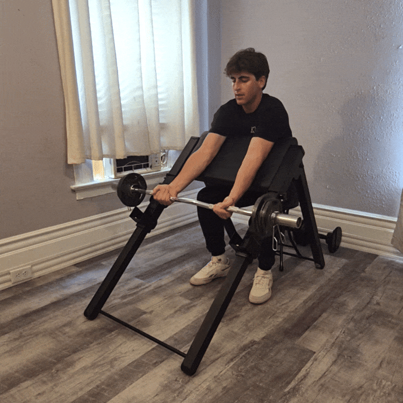 PCX-12 Foldable Preacher Curl Bench