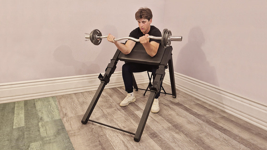 PCX-12 Foldable Preacher Curl Bench