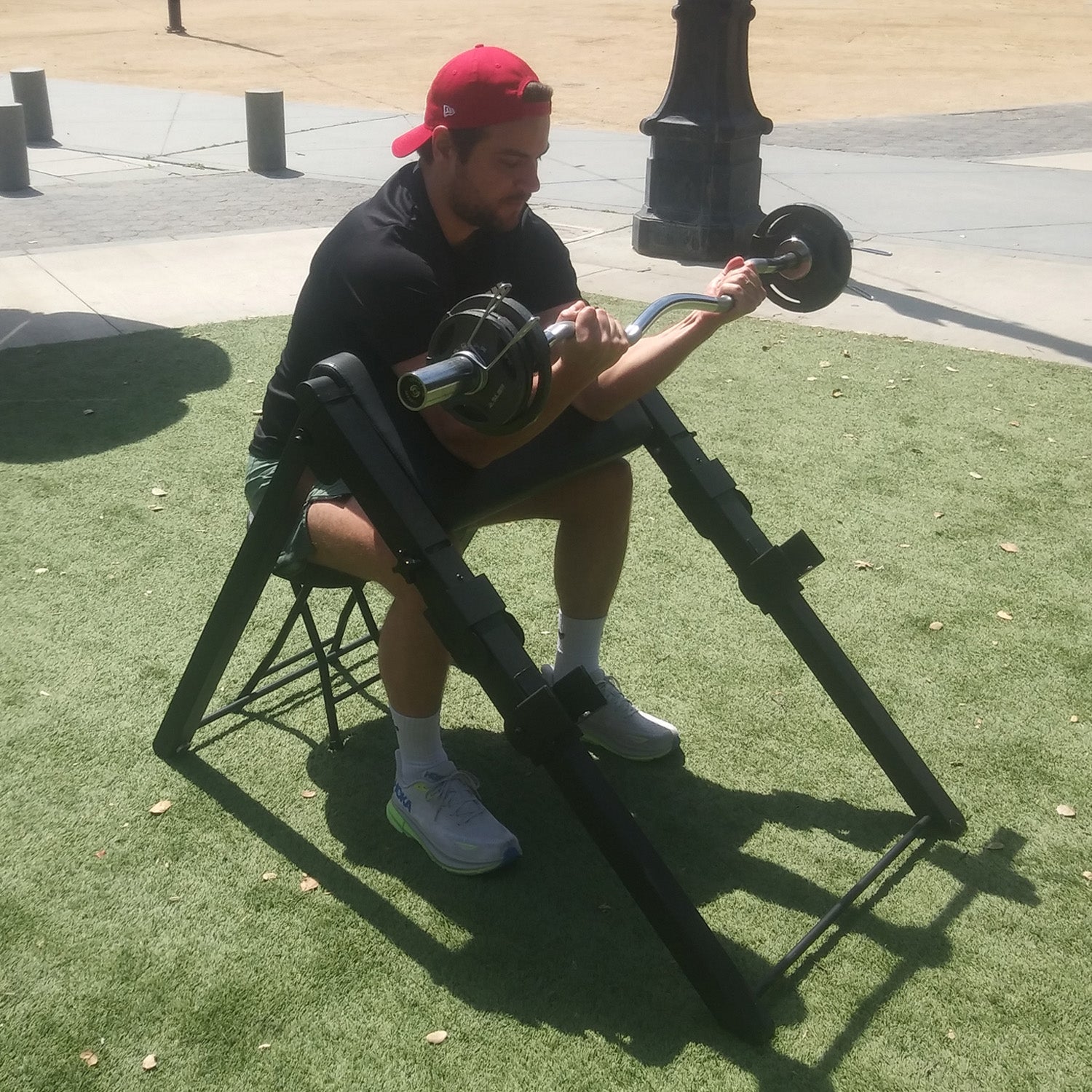 PCX-12 Foldable Preacher Curl Bench