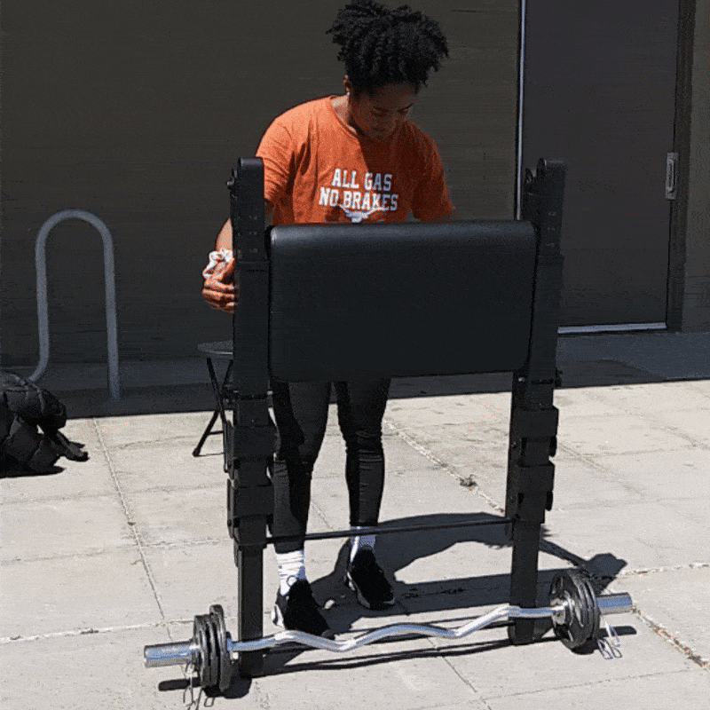 PCX-12 Foldable Preacher Curl Bench