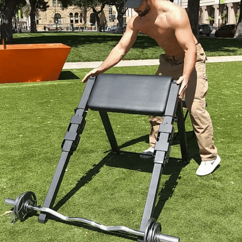 PCX-12 Foldable Preacher Curl Bench