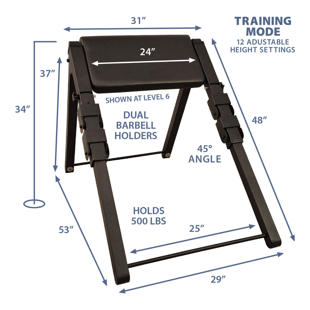 PCX-12 Foldable Preacher Curl Bench