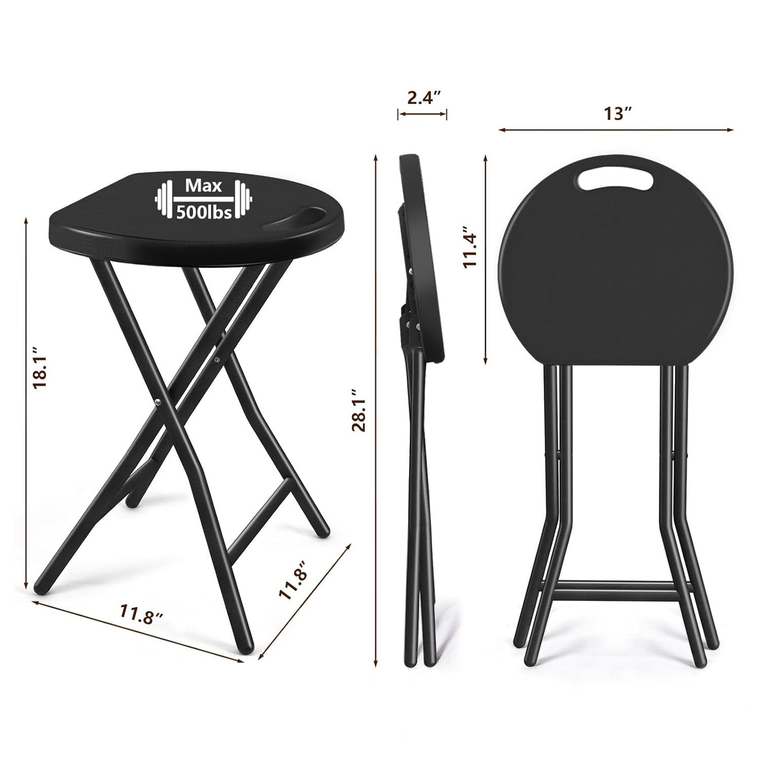 Folding Stool (18")